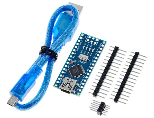 Arduino Nano Controlador Ch340 Atmega328p + Cable Mini Usb