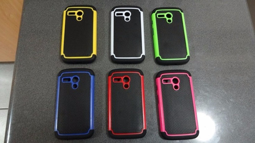 Funda Carcasa Hibrida Antigolpe Football Moto G