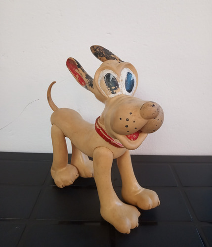 Pluto Muñeco Antiguo Disney Tipo Rayito De Sol