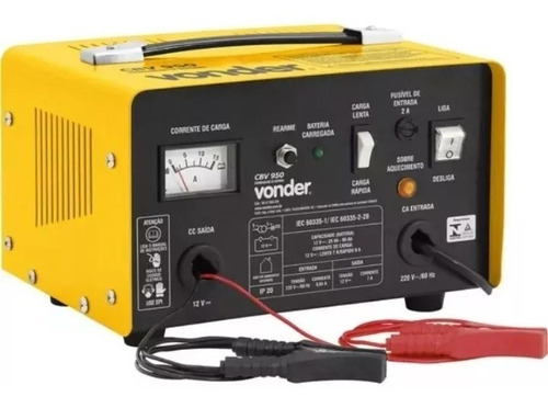 Carregador De Baterias 90a Cbv 950 Vonder 110v