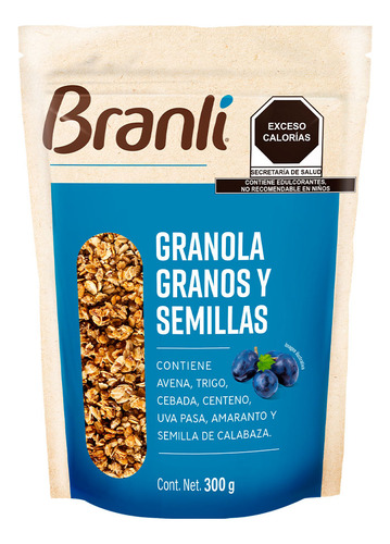 Granola Branli Sin AzĂșcar Original 300g