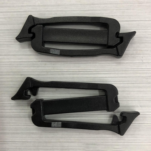 2 Conjunto De 5 Hebillas Para Correas Con Cierre En 2 Piezas
