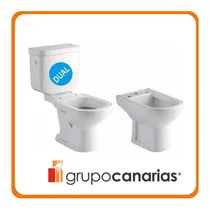 Comprar Juego Ferrum Bari Inodoro Largo, Deposito Doble Desc Y Bidet