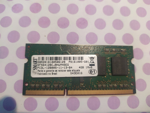 Imagem 2 de 2 de Memória Smart Ddr3 1x4gb