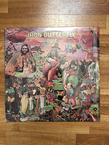 Iron Butterfly Live Vinilo 1970