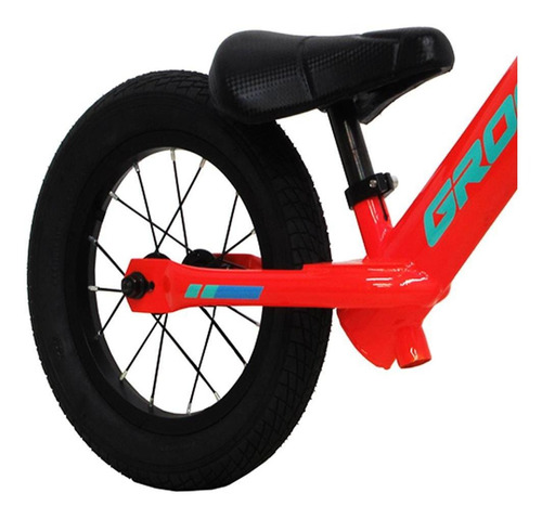 Bicicleta Infantil Groove Balance Aro 12 Laranja/verde/azul Cor Laranja Tamanho do quadro Unica