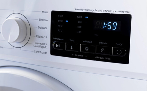 Lavarropas automático Codini ecowash 6010 Inverter 6kgs blanco