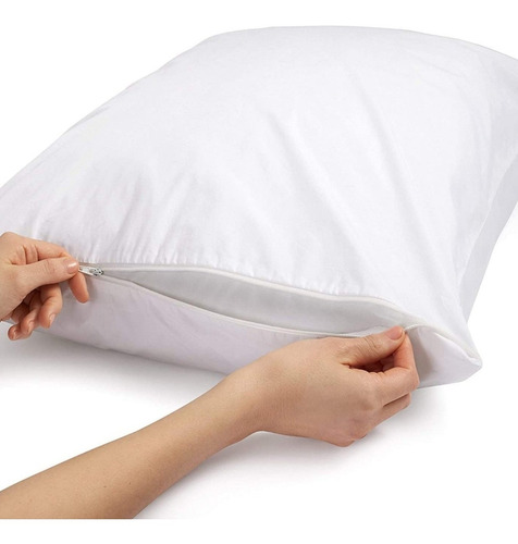 Capa De Travesseiro Protetora Malha De Qualidade Premium