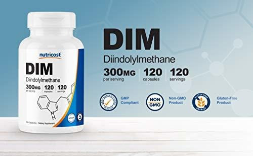 Suplemento Nutricost Dim Diindolylmethane 120 Capsulas