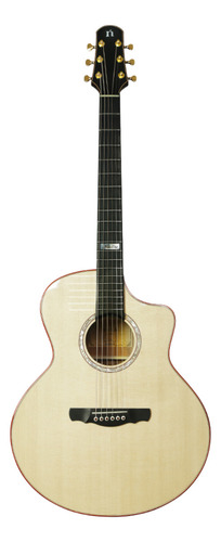 Violão Natasha Eletroacustico Jc4 +a1g Pickup Natural