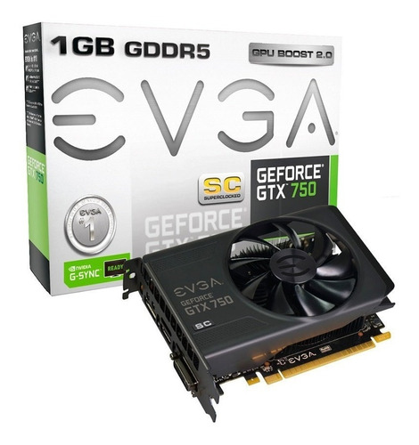 Placa De Video Geforce Nvidia Gtx 750 Superclocked 1gb Gddr5