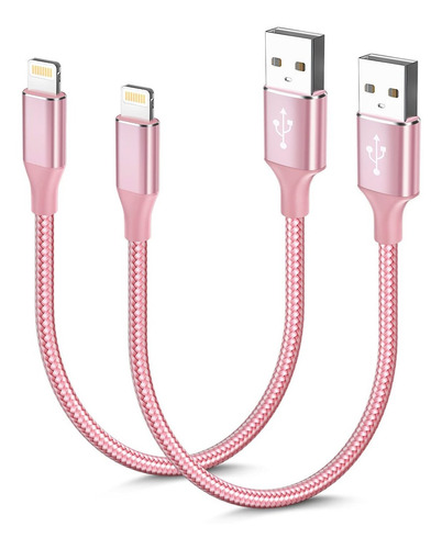 Cargador Corto Ââ2pack 1ftââcable Lightning De 12 Pul...