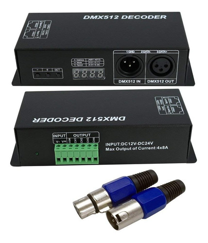 Dmx 512 Digital Display Decoder, Oscurecimiento La Controlad