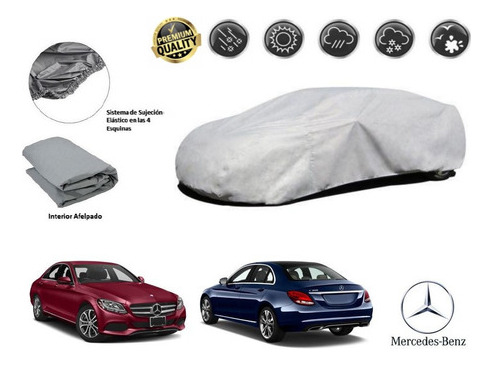 Funda Car Cover Afelpada Mercedes Benz C180 1.6l T 2018