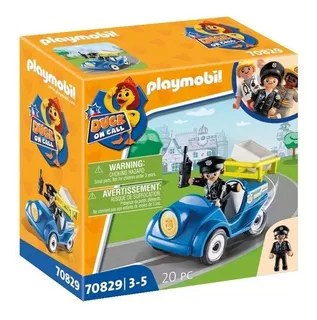 Figura armable Playmobil Duck On Call Mini Police Car Número de peças: 20