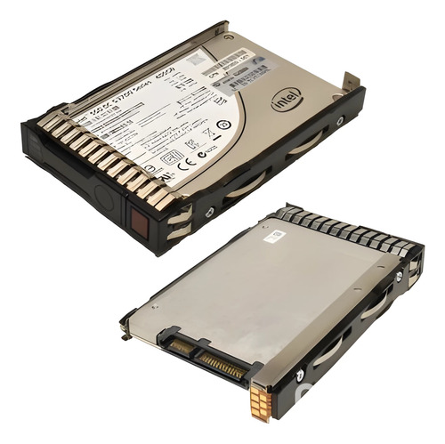 400gb Ssd Sata 805387-001 Hp G9 G10 6g 2.5 Intel Dell
