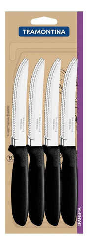 Set De Cuchillos Para Carne / Asado X 12 Pzas Tramontina