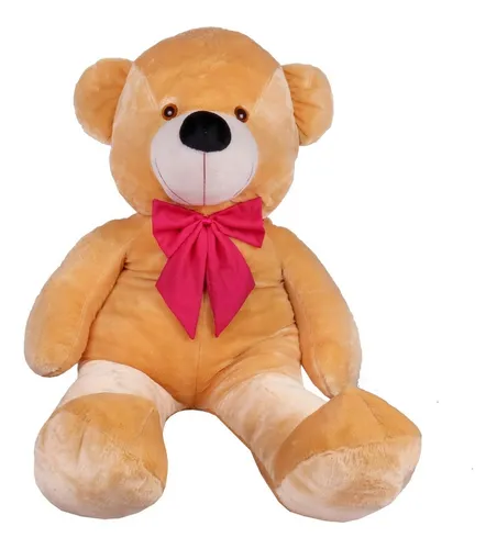 Urso Gigante Grande Pel cia Teddy Bear 90 Cm Personalizado Frete
