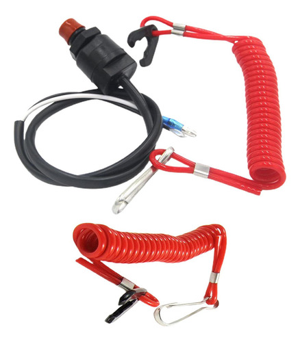 Motor De Barco Motor Kill Stop Switch Cordón De Seguridad