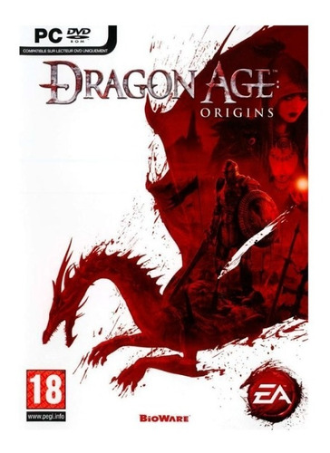 Dragon Age Origins Juego Pc Original Fisico Dvd Box
