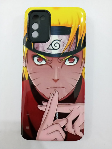 Funda Reforzada Naruto Compatible Con Samsung A02s