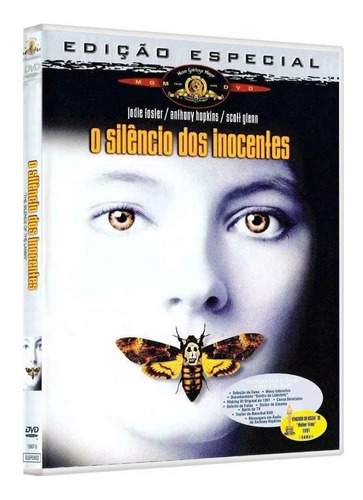 Dvd O Silêncio Dos Inocentes - Anthony Hopkins, Jodie Foster
