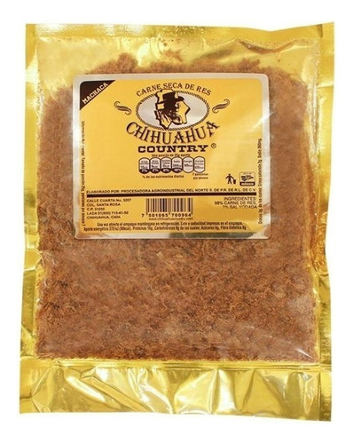 Carne Seca De Res Chihuahua Country Machaca 400 Gramos