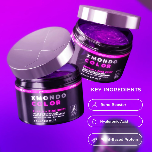 Tintura De Cabelo Xmondo Color Purple + Pink Shade Shift 240