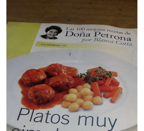 Recetas Cocina Doña Petrona Blanca Cotta Platos Simples  1