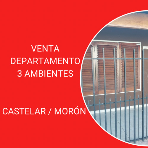 Venta Depto 3 Ambientes Castelar