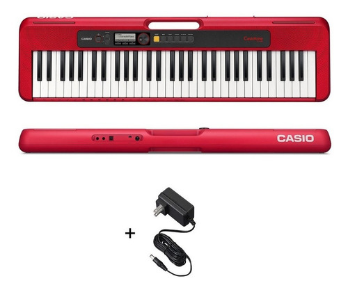 Casio Ct-s200 Con Adaptador Teclado Digital Organeta Piano 