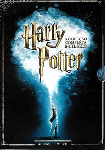 Harry Potter Coleção Completa 08  Dvds 08 Filmes Laclados