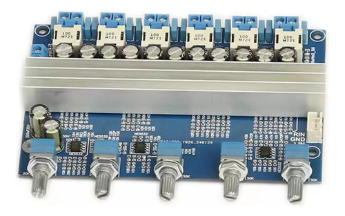 Placa Amplificadora Tpa3116 De 4.2 Canales 100wx2 +50wx4 2.0