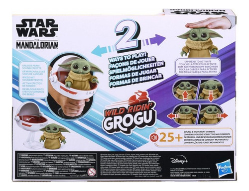 Star Wars The Mandalorian Wild Ridin' Grogu Animatrónico