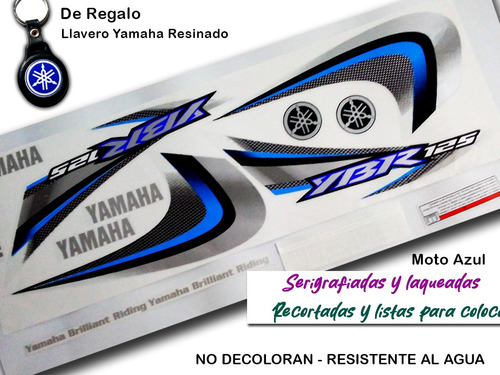 Calcos Yamaha Ybr 125 Ed - Set Completo - Calidad!