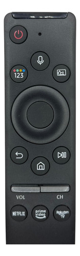 Control Remoto Samsung Comando De Voz Netflix, Pulgadas Negro (Usado)