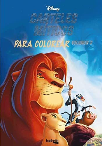 Disney Carteles Miticos Para Colorear Volumen 2 - Vv Aa 