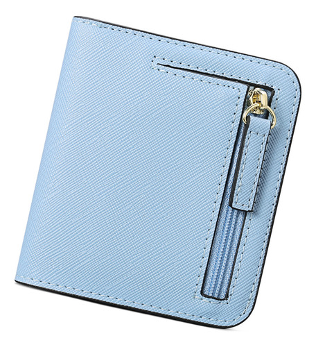 Cartera Pequeña Para Mujer Con Bloques Rfid, Monedero Pequeñ