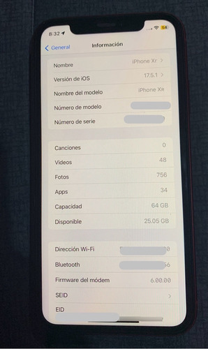 iPhone XR 64gb Rojo | Sólo At&t | Con Detalle En La Parte Trasera (Usado)