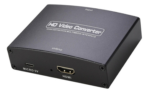 Adaptador De Componentes 5rca Rgb A Hdmi Ypbpr Para