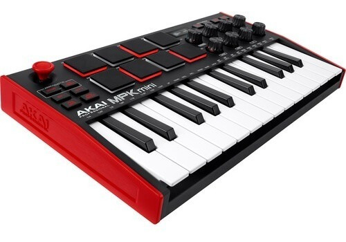 Akai Mpk Mini Mk3 Controlador De 25 Teclas Joystick Negro