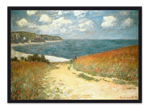 Cuadro El Trigo En Paurville - Claude Monet