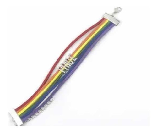 Pulsera Lgbt, Orgullo Gay, Con Pride Acero