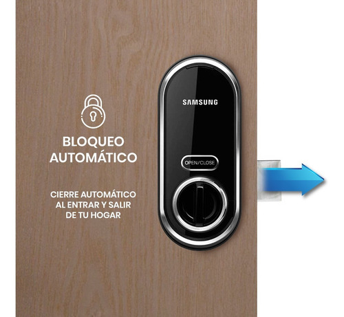 Imagen 3 de 4 de Samsung Shp-ds510 Cerrojo Digital Inteligente. 100 Usuarios