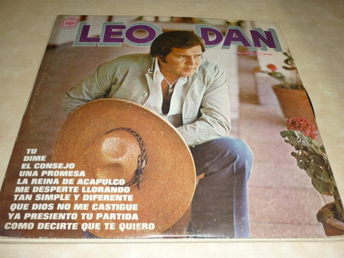 Leo Dan Simple Y Diferente Vinilo Mexicano Vintage