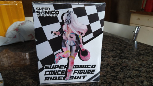Furyu Super Sonico Conceito Rider Suit Figura Original