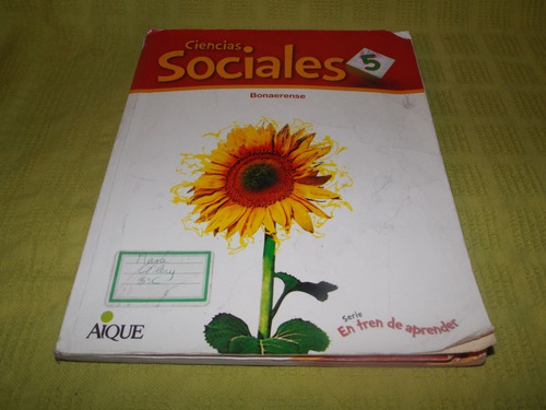 Ciencias Sociales 5 Bonaerense / En Tren De Aprender - Aique