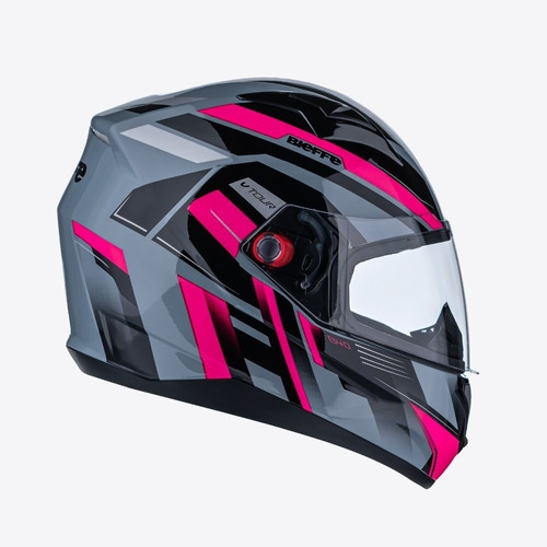 Capacete Moto Bieffe B-40 Vtour Com Óculos Interno Fumê