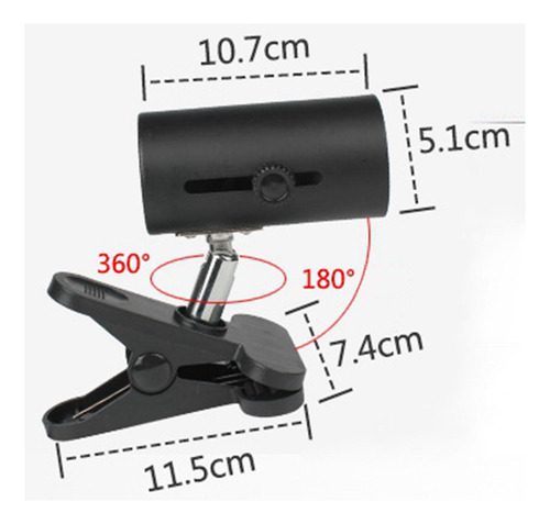 Lâmpada Réptil 25/50w Uva Uvb Pet Clipe Rotativo 1