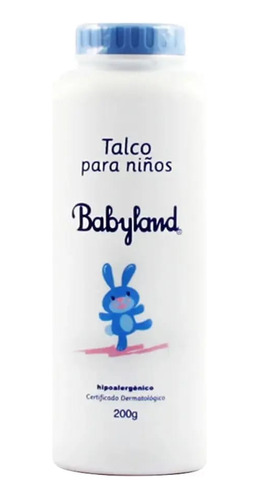 Talco Babyland Para Niños 200 G